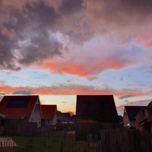 Mooie wolken bij Nieuwvliet-Bad